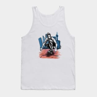 Skateboarder Tank Top